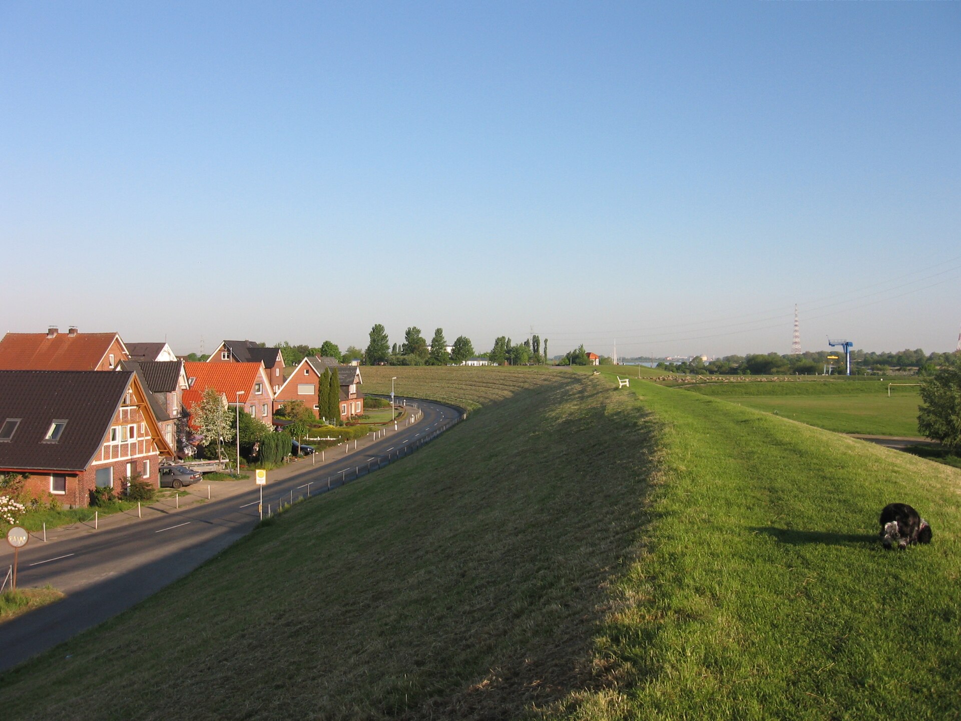 Freiburg/Elbe (alt.: Glückstadt) → Lühe (alt.: Schulau)