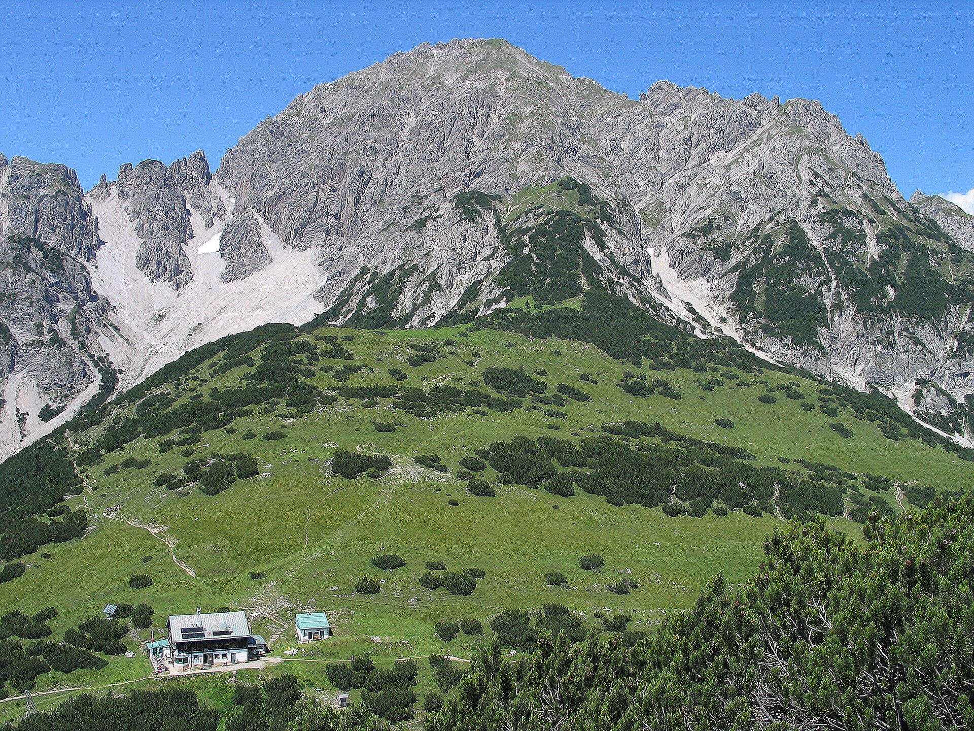 Solsteinhaus → Pfeishütte