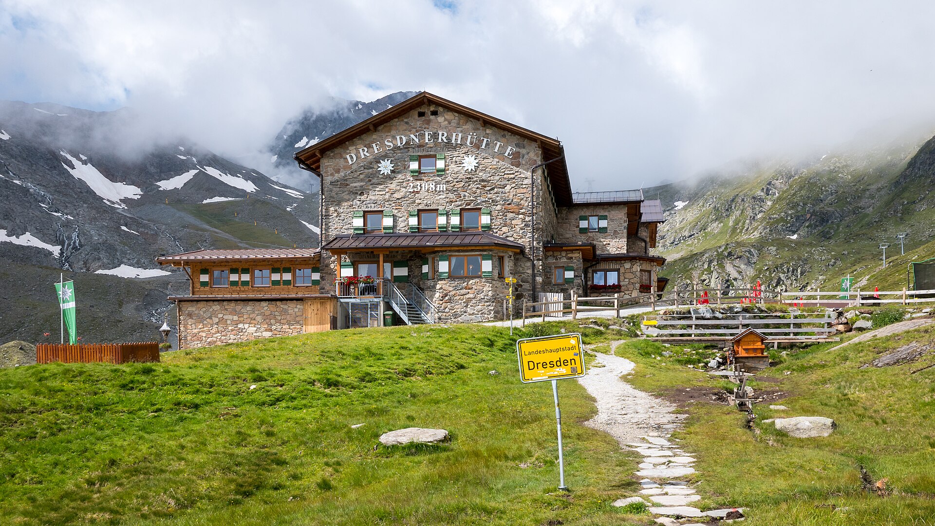 Neue Regensburger Hütte → Dresdner Hütte