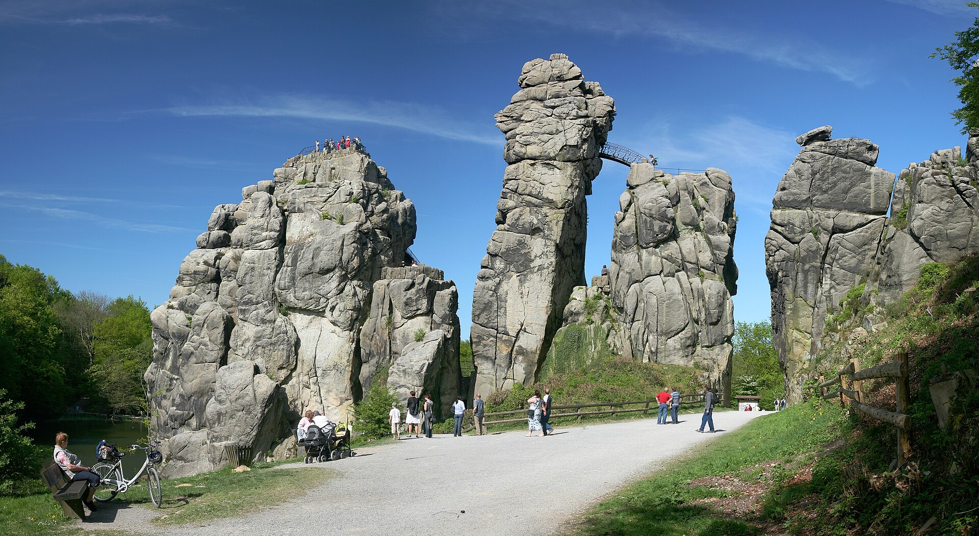 Hermannsweg — Panoramablick in Teutoburger Wald